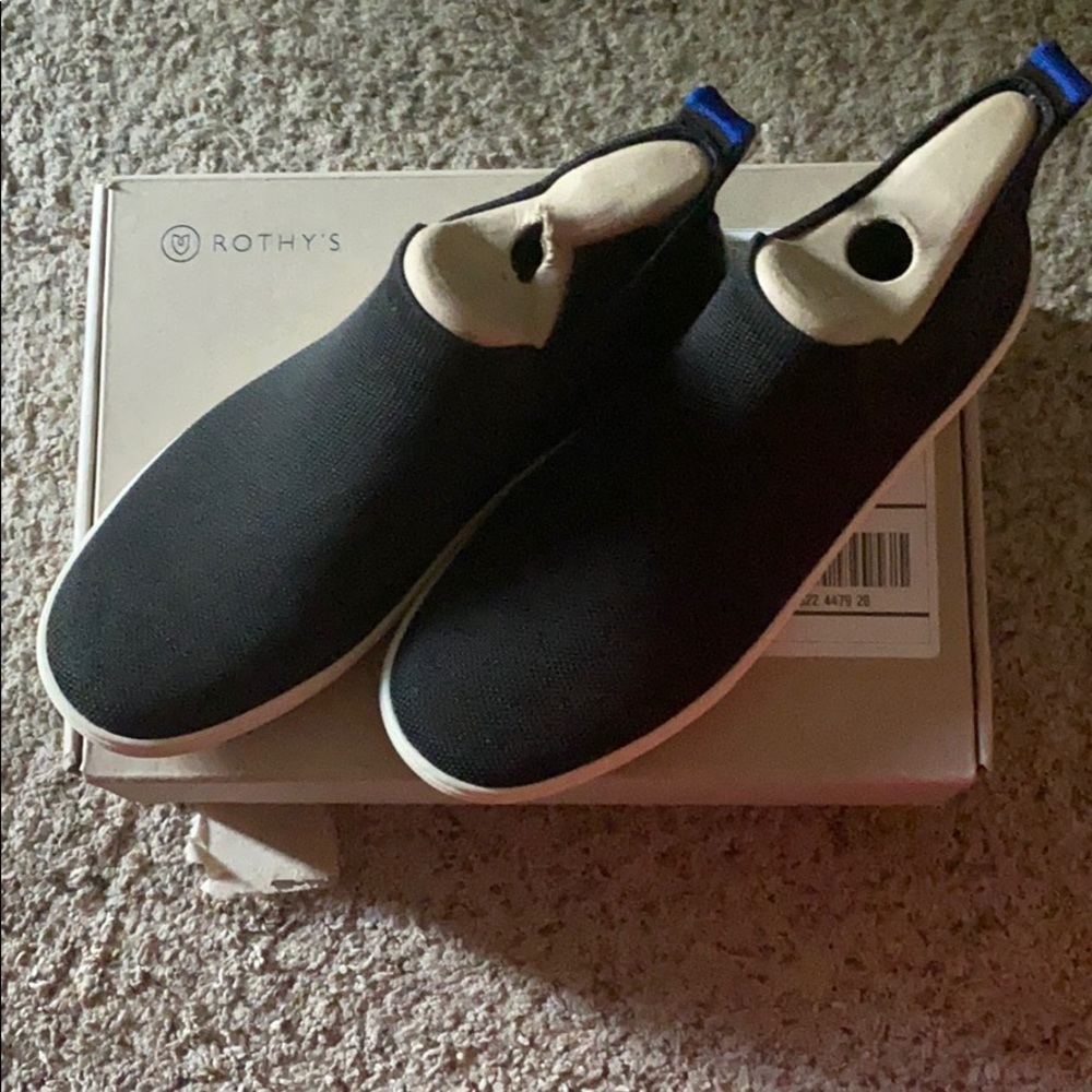 Rothy’s Chelsea Black Pull On Boot Size 9